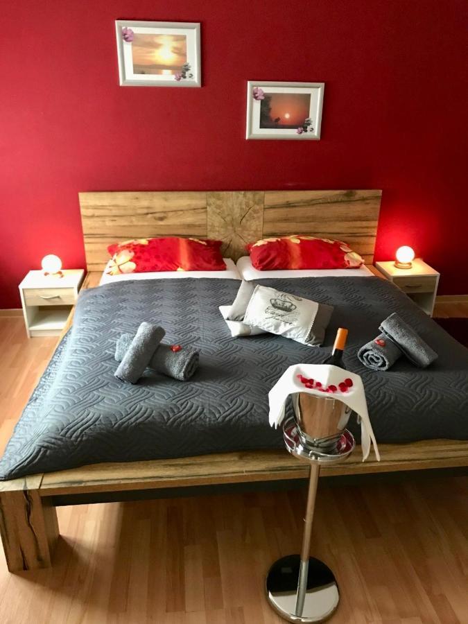 Komfort-Ferienwohnung Dreilaendereck オッホトルップ エクステリア 写真