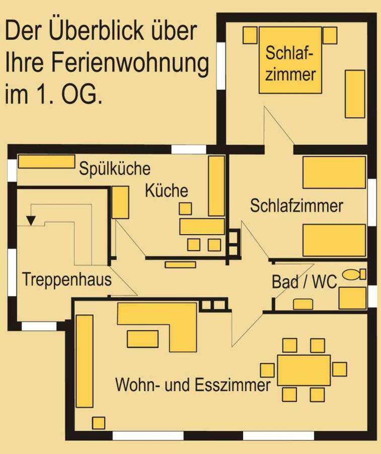 Komfort-Ferienwohnung Dreilaendereck オッホトルップ エクステリア 写真